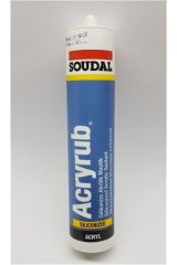 Soudal Acryrub Silikonize Akrilik Mastik 500 Gr