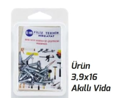 3,9 x 16 Akıllı Vida GL 0065