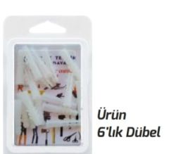 6'Lık Dübel GL 004