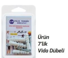 7'Lik Vida Dübeli GL 0011