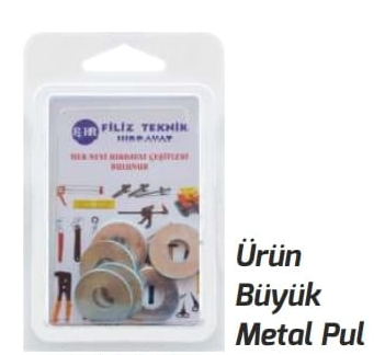Büyük Metal Pul GL 0042