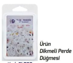 Geçmeli Perde Düğmesi GL 055