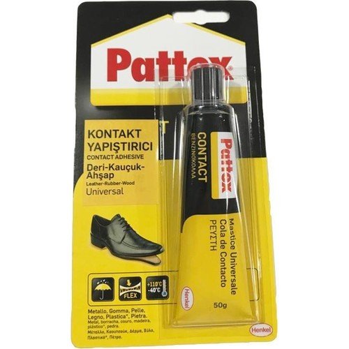 Pattex Deri Kauçuk Ahşap Kontakt Yapıştırıcı 50 Gr.
