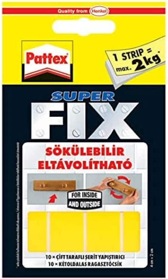 Pattex Superfix Sökülebilir Yapıştırıcı