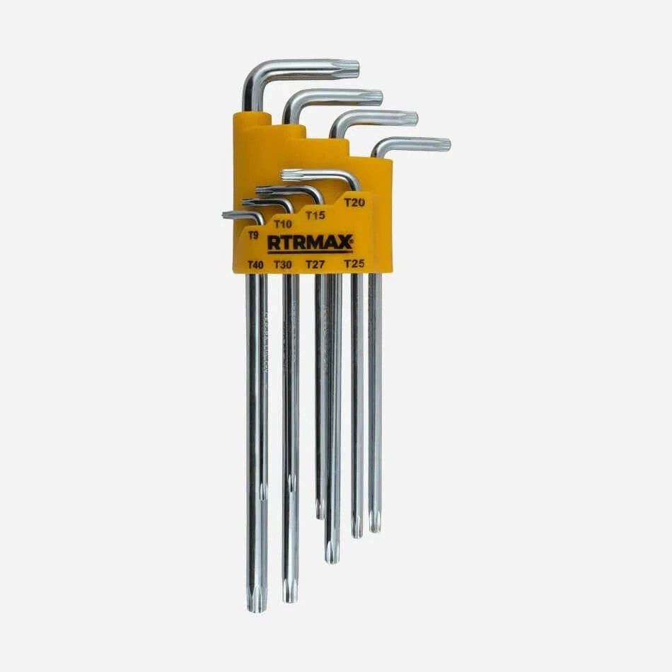 Rtrmax RH03854 Uzun Torx Allen Anahtar Takımı 8 'li