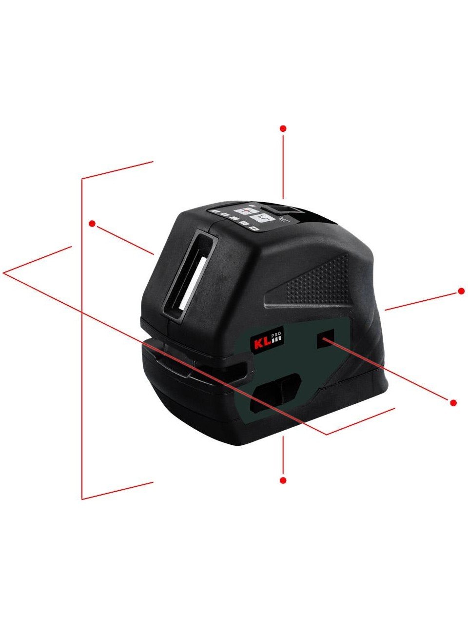 KL PRO LAZER DİSTOMAT DİKEY / YATAY KIRMIZI KLLZR232