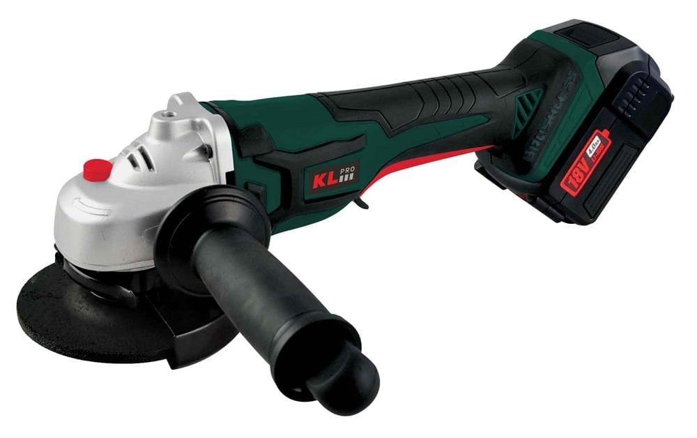 KL PRO KLAT18B 18 Volt 115 mm Kömürsüz Profesyonel Avuç Taşlama