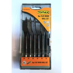 Tomax Yaprak Matkap Ucu Takım 6 Parça