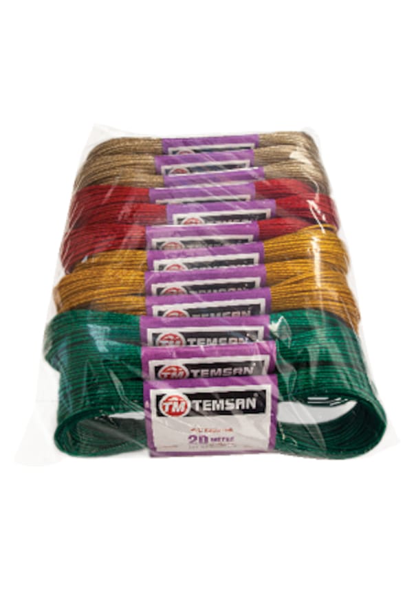 Temsan Pvc Kaplamalı 10 Mt. Çelik Çamaşır İpi