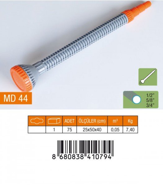 Medalyan Md44 Plastik Uzun El Süzeği