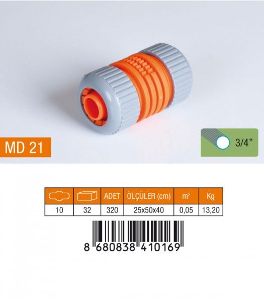 Medalyan Md21 Lüx Hortum Eki 3|4