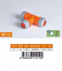 Medalyan Md23 Lüx Te Hortum Eki 1|2