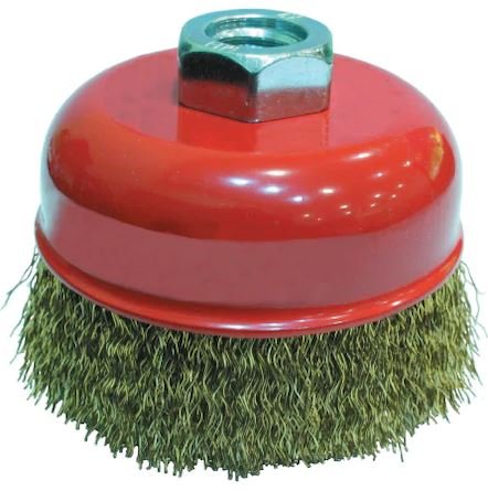 PROFT Çanak Tel Fırça Saçaklı 100mm