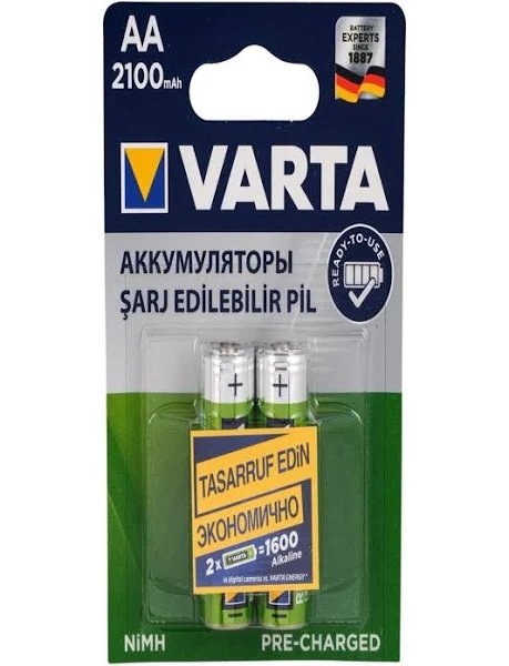 Varta Şarj Edilebilir Kalem Pil 2100 Mah