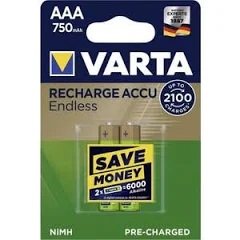 Varta Şarj Edilebilir İnce Kalem Pil 750 Mah
